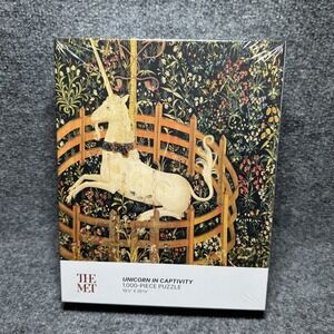 The Met Puzzle 1000 Piece Unicorn in Captivity Metropolitan Museum of Art NEW
